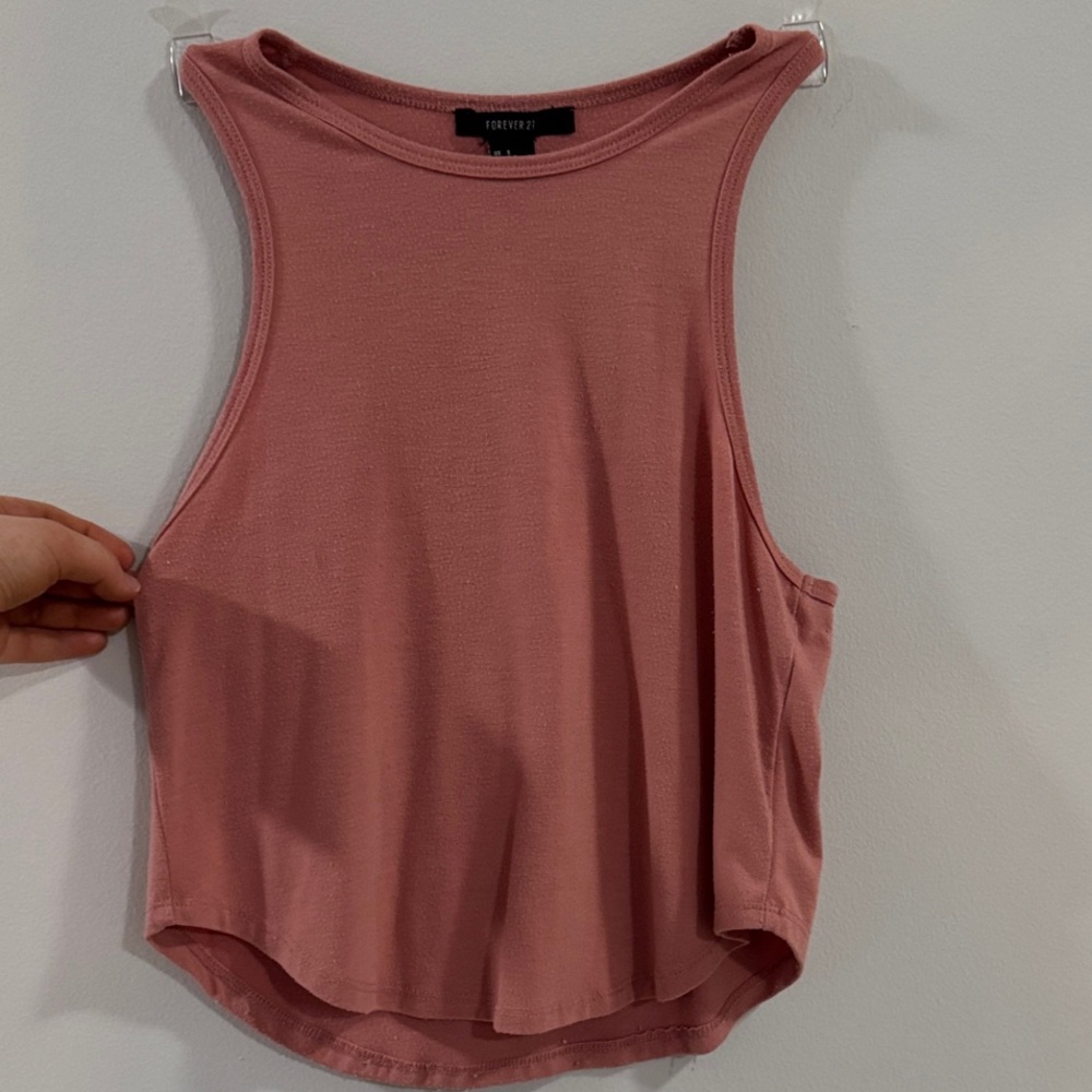 Forever 21 Rose Pink Sleeveless Tank
